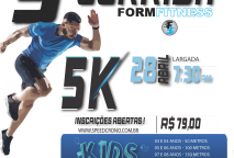 5º CORRIDA FORM FITNESS – 5K